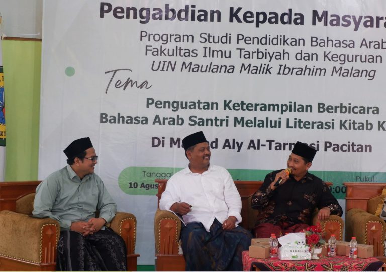 Tingkatkan Kualitas Bahasa Arab, Ma’had Aly Al-Tarmasi Pacitan Gelar Kuliah Tamu