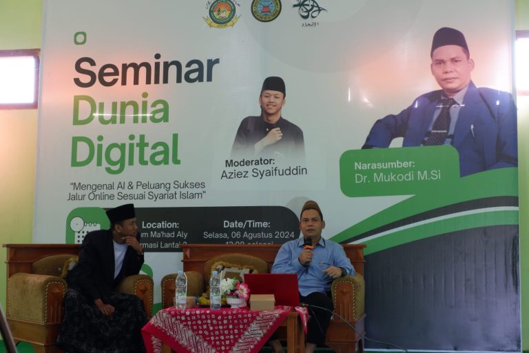 Ma’had Aly Al-Tarmasi Pacitan Gelar Seminar Bahas Pemanfaatan AI dalam Penulisan Ilmiah